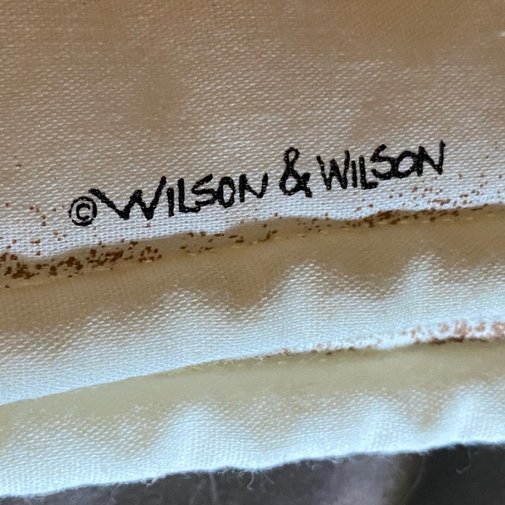 VTG Wilson & Wilson Scarecrow 4 place mats - Picture 2 of 5